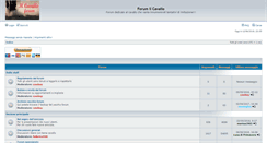 Desktop Screenshot of forumcavallo.it