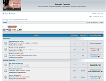 Tablet Screenshot of forumcavallo.it